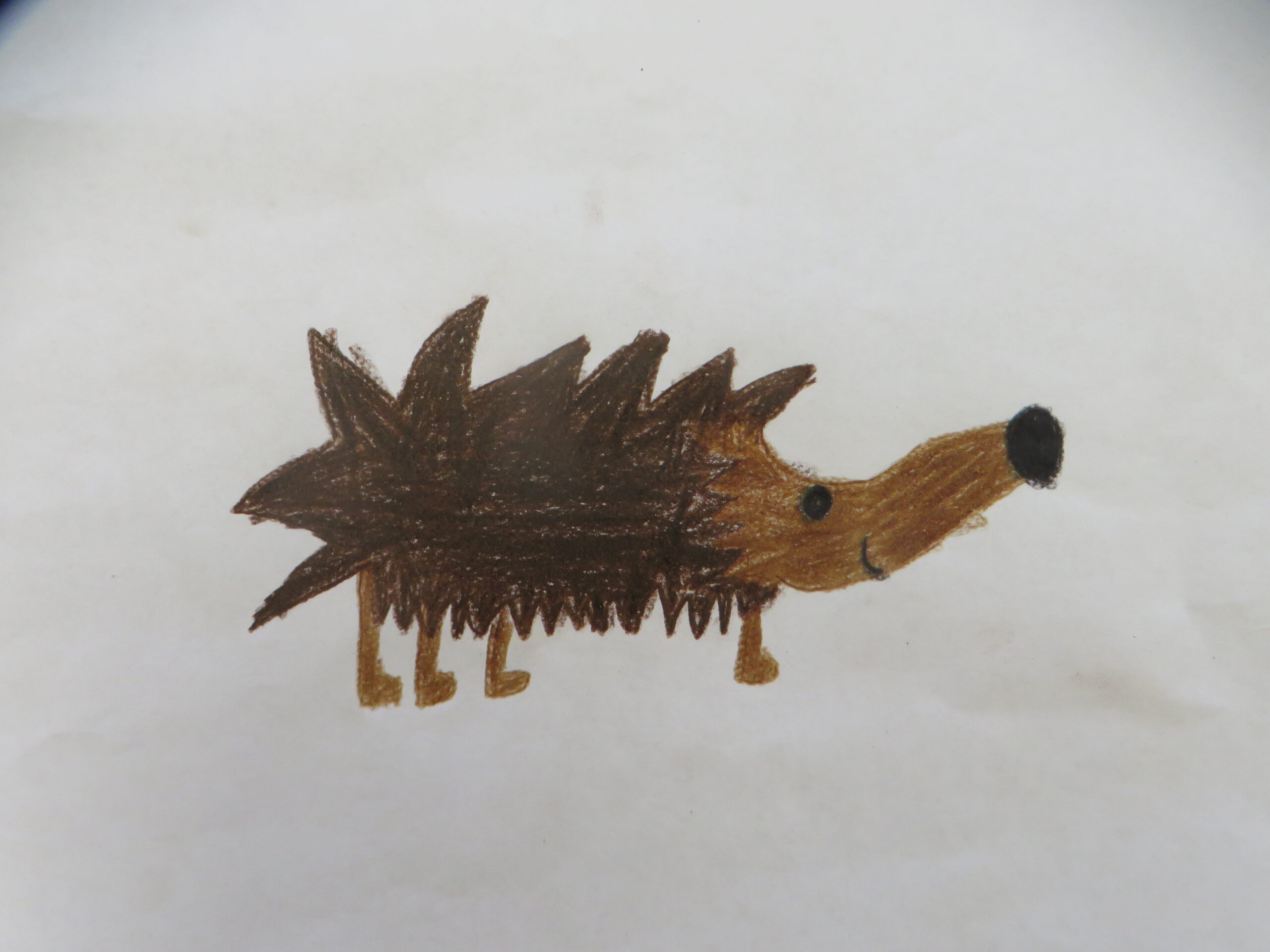 Kreuzhörner zeichnerisch mit Spitzhacken und Fuge.